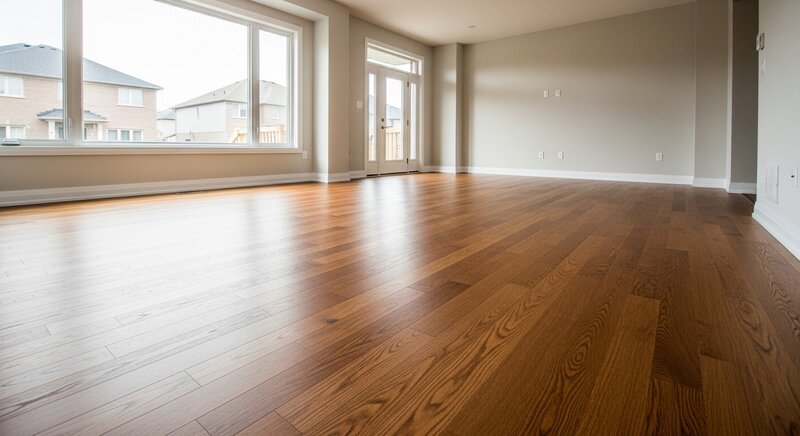 Hardwood flooring installation project in Pickering — RenoHouse