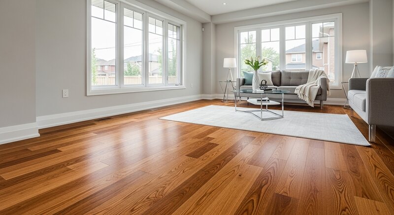Hardwood flooring installation project in Scarborough — RenoHouse