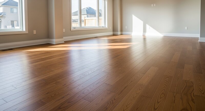 Hardwood flooring installation project in Vaughan — RenoHouse