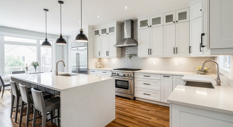 Kitchen renovation project in Burlington — RenoHouse