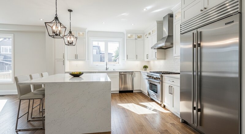 Kitchen renovation project in Etobicoke — RenoHouse