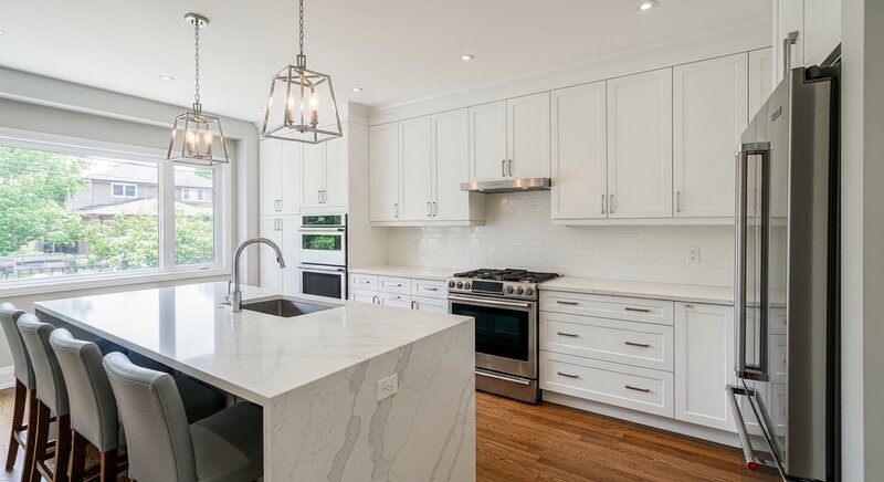 Kitchen renovation project in North York — RenoHouse