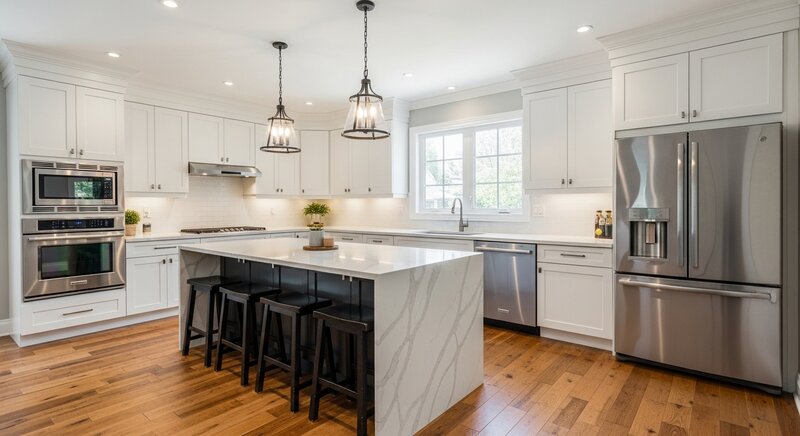 Kitchen renovation project in Stouffville — RenoHouse