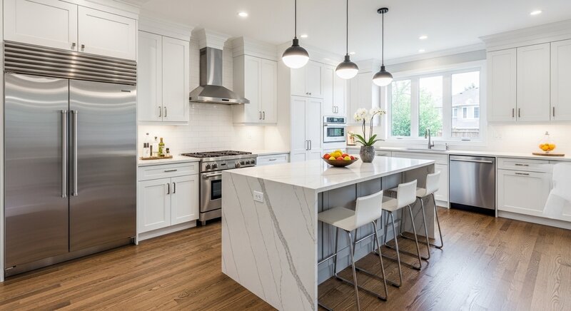 Kitchen renovation project in Vaughan — RenoHouse