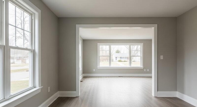 Interior painting project in Pickering — RenoHouse