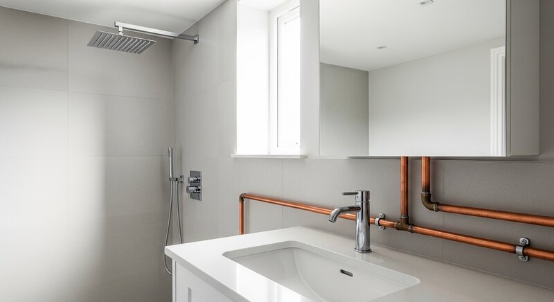 Plumbing services project in Milton — RenoHouse