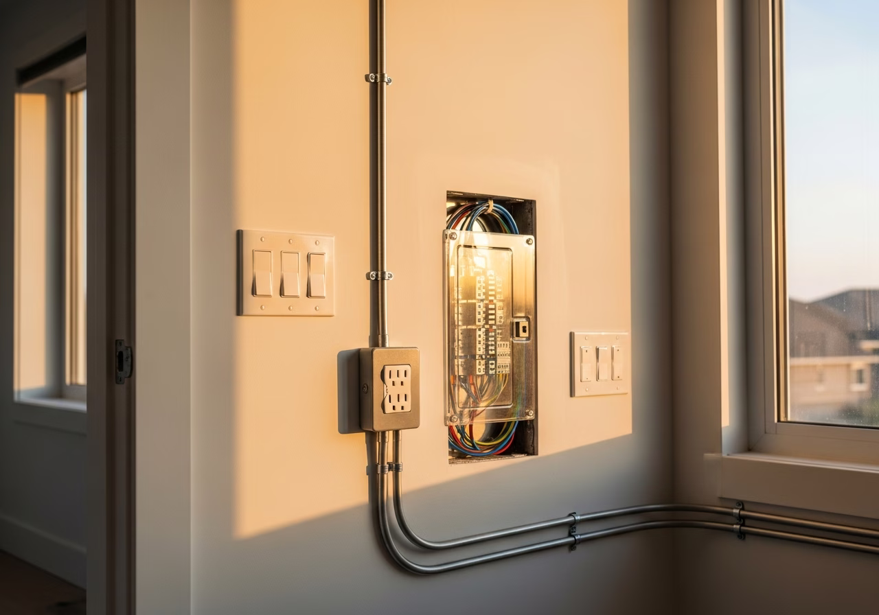 Amp Panel Upgrade for EV Charger — finished result in a Toronto or GTA home by RenoHouse