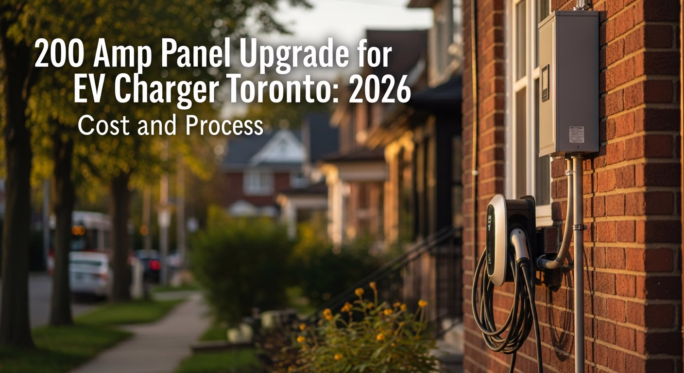 200 Amp Panel Upgrade for EV Charger Toronto: 2026 Cost and Process