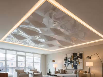 3D Shaped Stretch Ceilings: Domes, Waves, and Sculptural Designs for Toronto