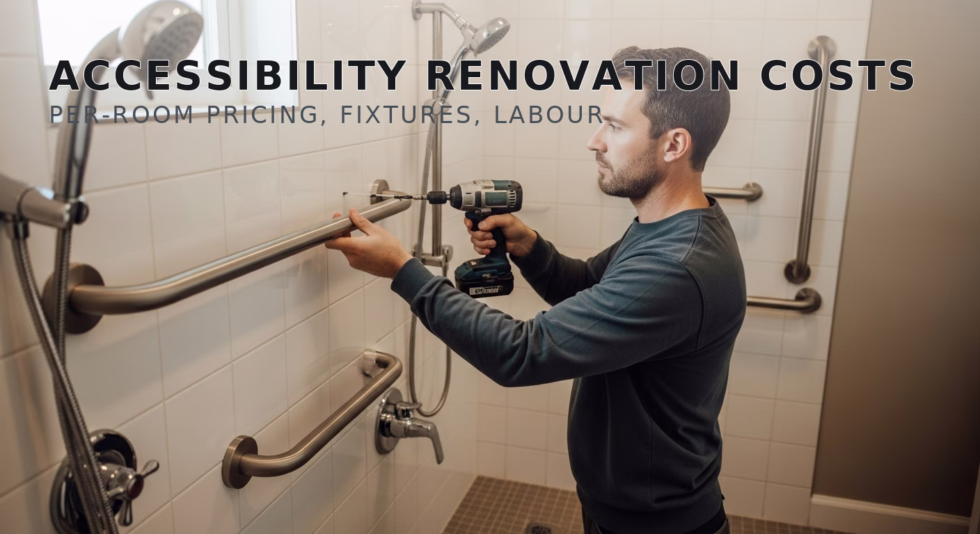 Accessibility Renovation Cost Toronto: Real CAD Pricing for 2026