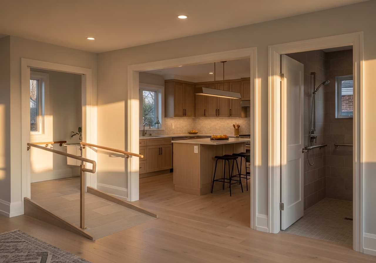 Accessibility Renovation Mistakes — finished result in a Toronto or GTA home by RenoHouse