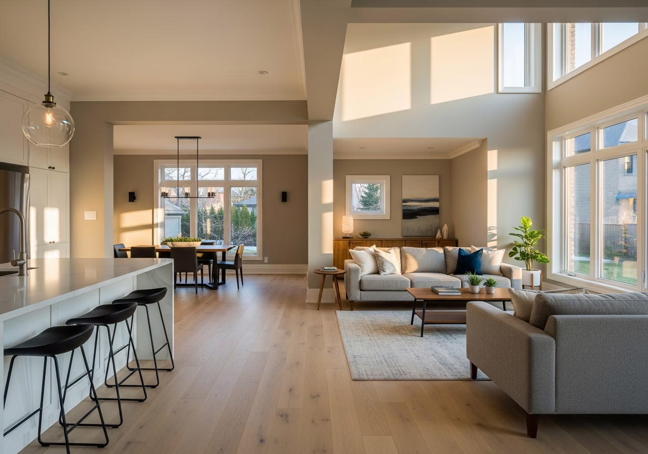 Acoustic Soundproofing Renovation — finished result in a Toronto or GTA home by RenoHouse