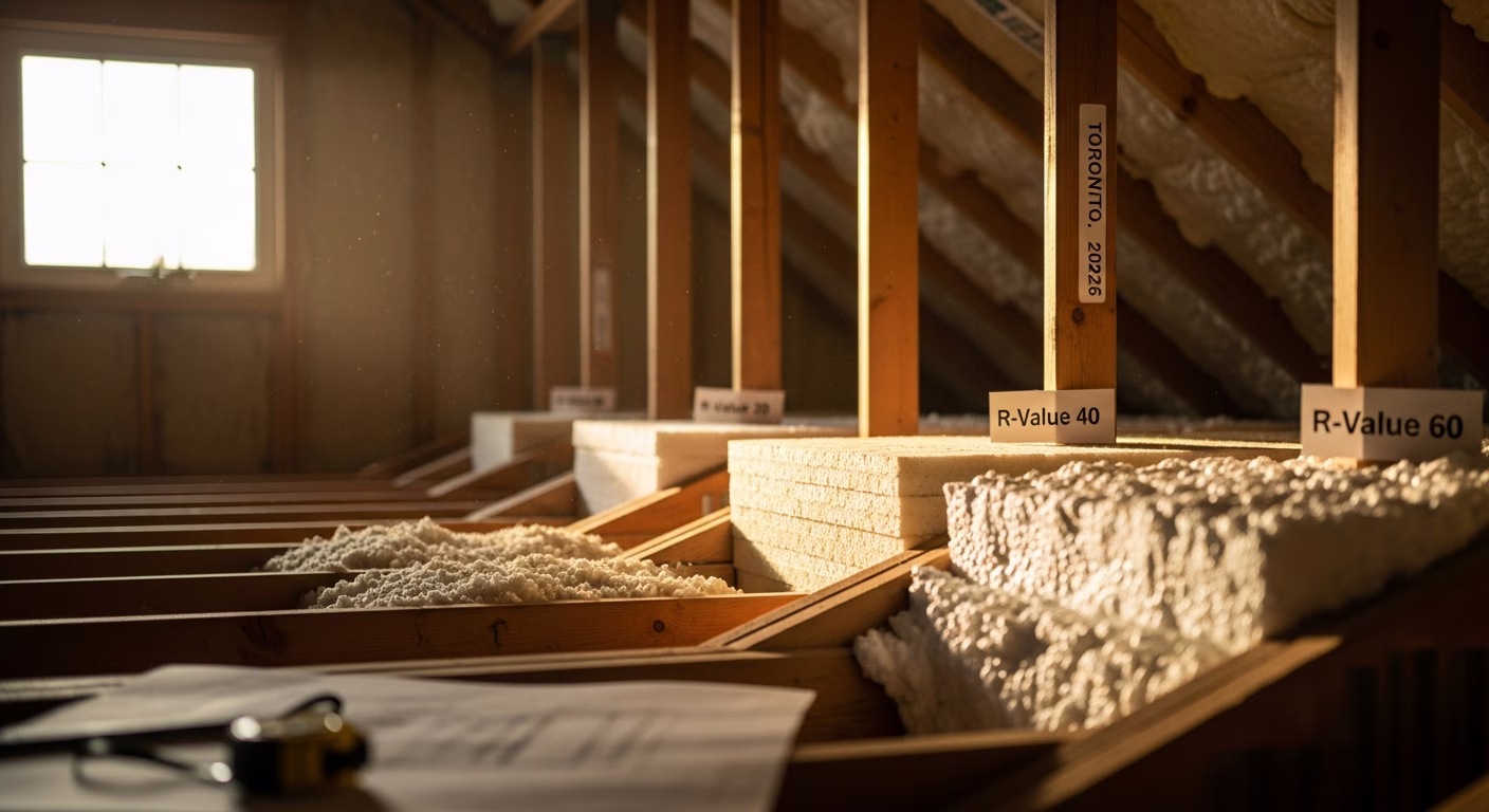 Attic Insulation Cost Toronto: R-Value Tier-by-Tier Pricing 2026