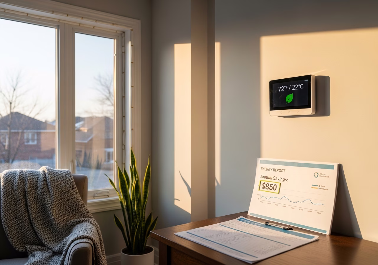 Attic Insulation Greener Homes Grant — finished result in a Toronto or GTA home by RenoHouse