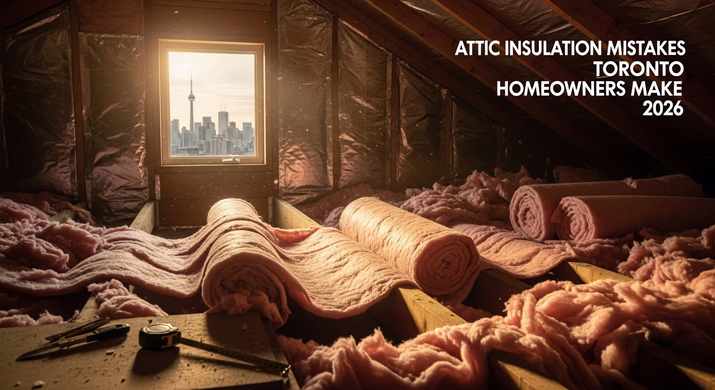 Attic Insulation Mistakes Toronto Homeowners Make 2026