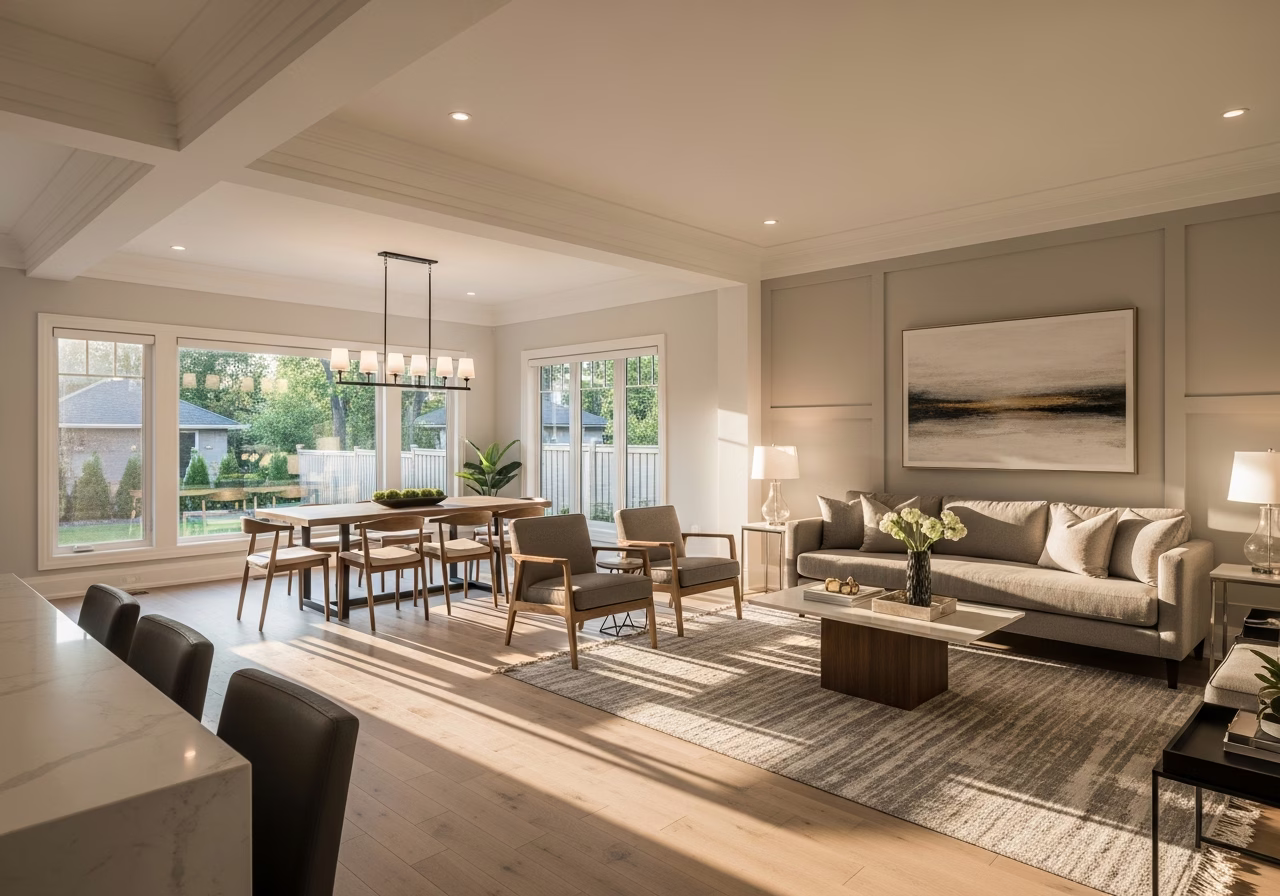 Attic Master Suite Design โ finished result in a Toronto or GTA home by RenoHouse