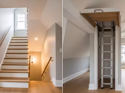 Attic Stairs vs Pull-Down Ladder: Toronto Code and Design