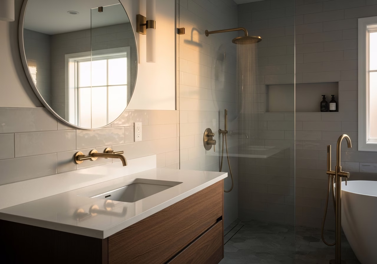 Backwater Valve and Sump Pump — finished result in a Toronto or GTA home by RenoHouse