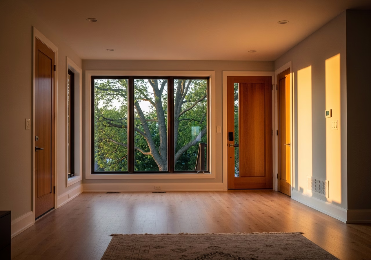 Barn Door Installation — finished result in a Toronto or GTA home by RenoHouse