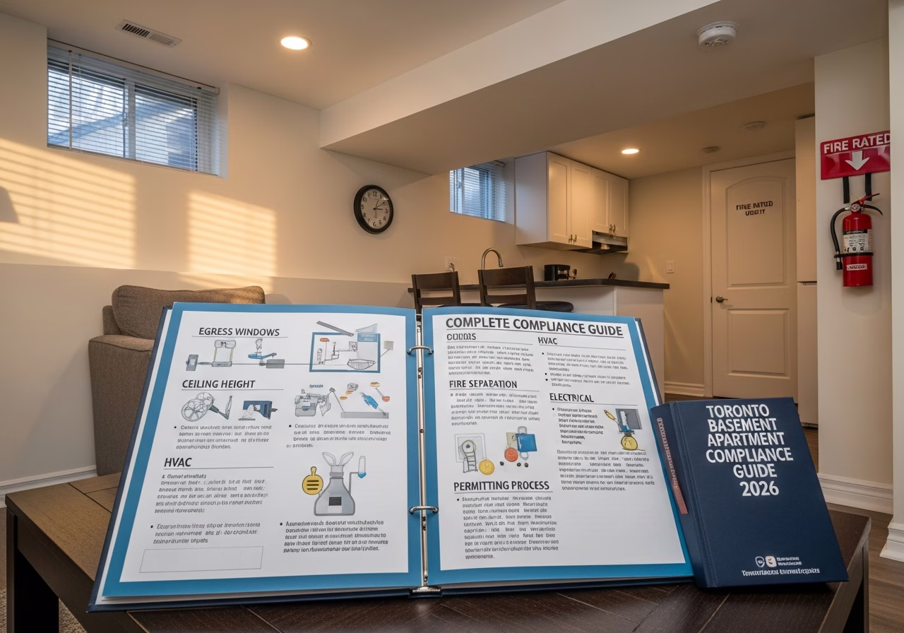 Basement Apartment Legal Requirements — finished result in a Toronto or GTA home by RenoHouse