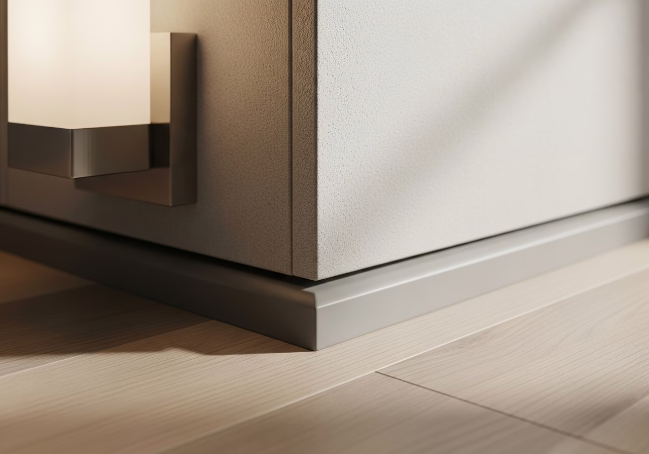 Basement Renovation — close-up of professional workmanship in a Toronto-area home