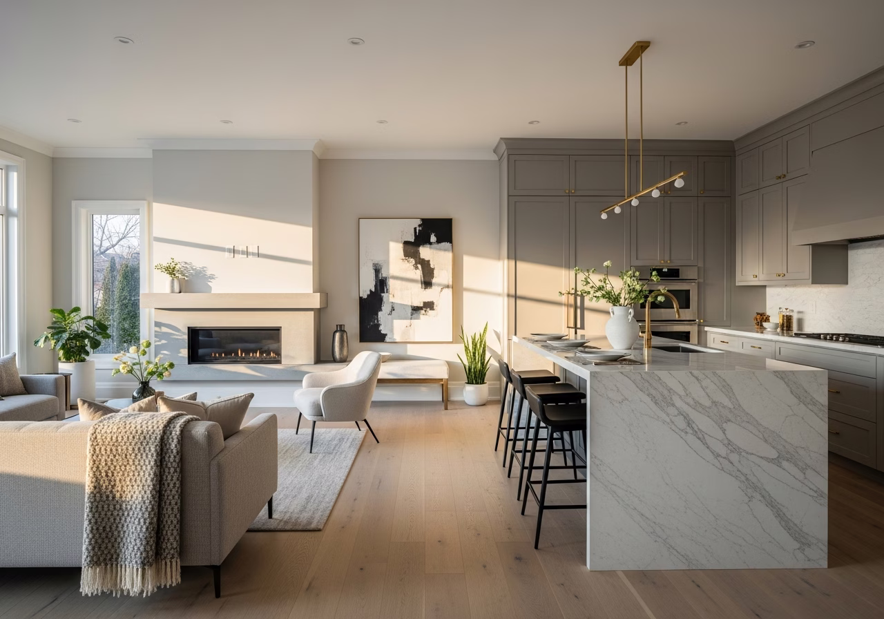 Basement Underpinning — finished result in a Toronto or GTA home by RenoHouse