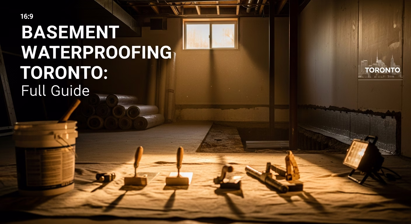 Basement Waterproofing Toronto: Full Guide