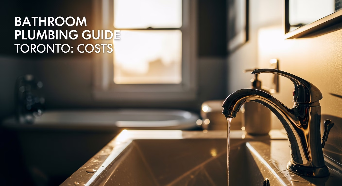 Bathroom Plumbing Guide Toronto: Costs