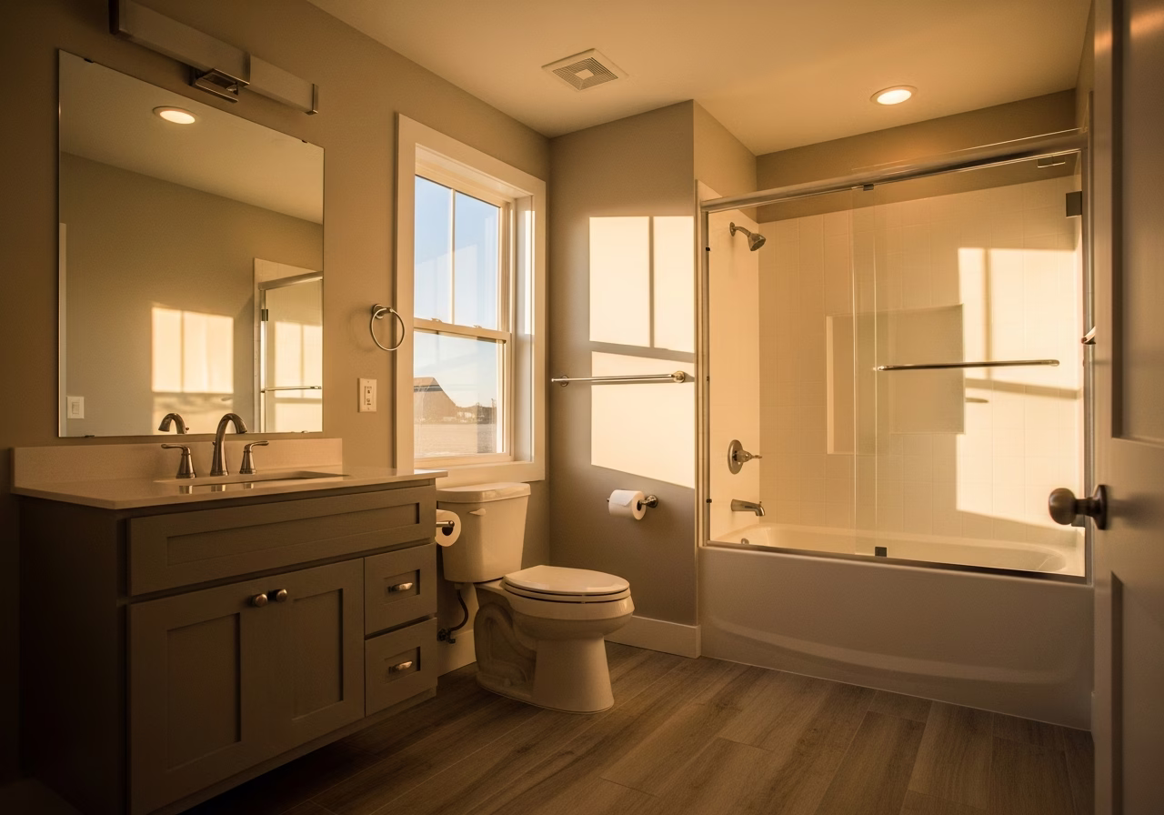 Bathroom Renovation β finished result in a Toronto or GTA home by RenoHouse