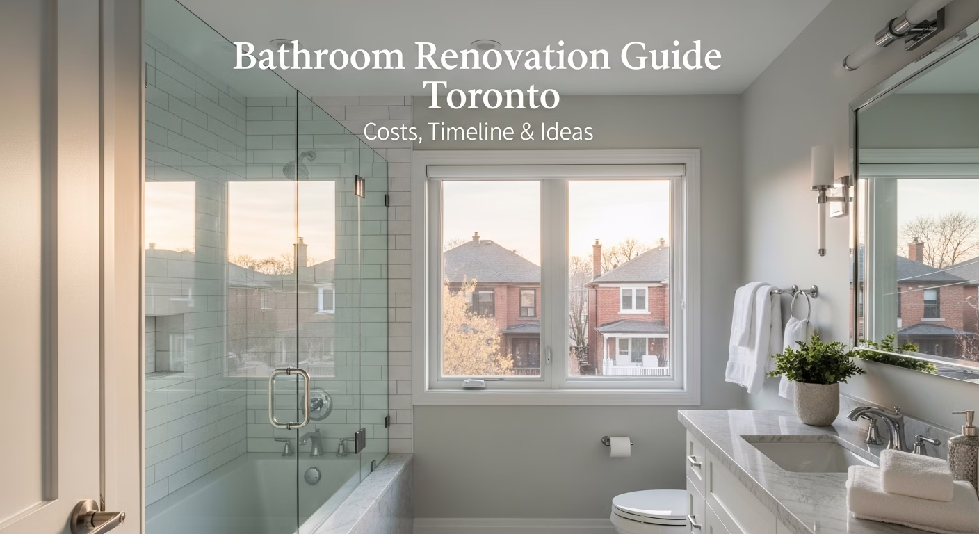 Bathroom Renovation Guide Toronto| Costs, Timeline & Ideas