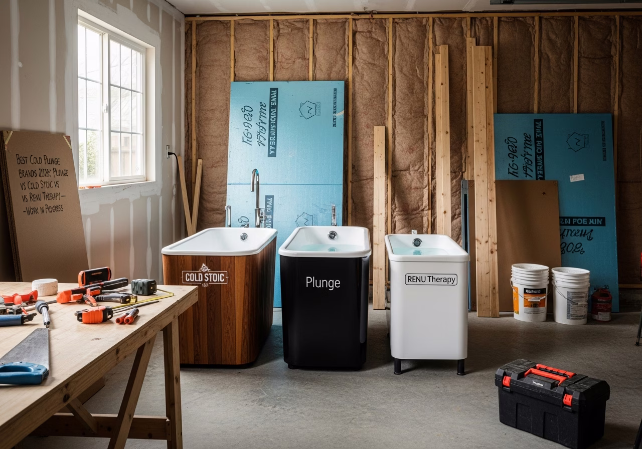 Best Cold Plunge Brands โ tools and materials staged in a Greater Toronto Area home
