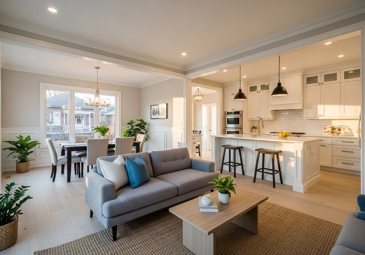 Best Flooring for Dogs β finished result in a Toronto or GTA home by RenoHouse