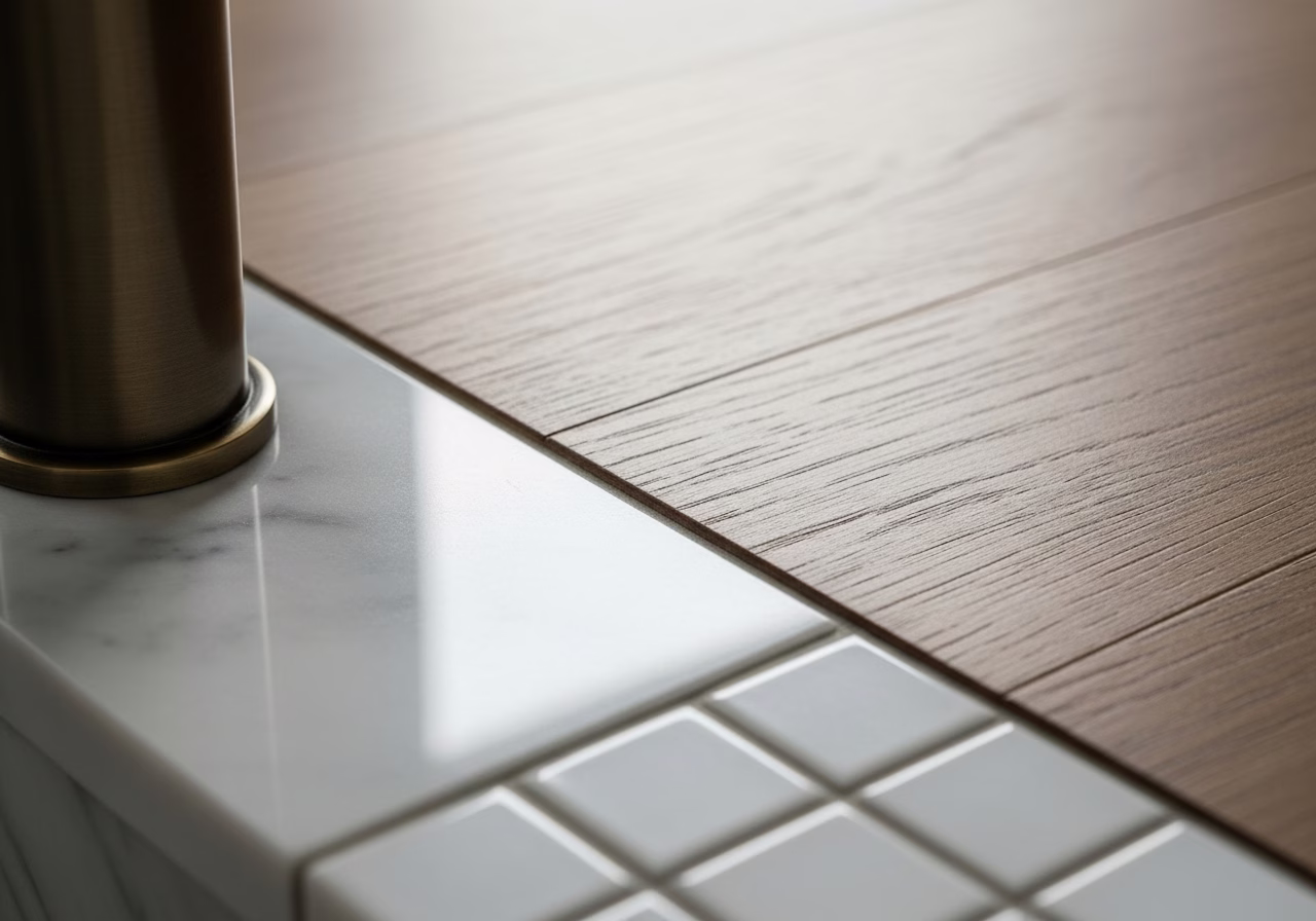 Best Mudroom Flooring for Toronto Winter β close-up of professional workmanship in a Toronto-area home
