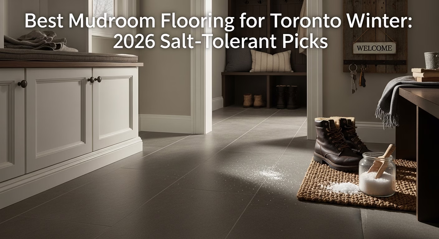 Best Mudroom Flooring for Toronto Winter: 2026 Salt-Tolerant Picks
