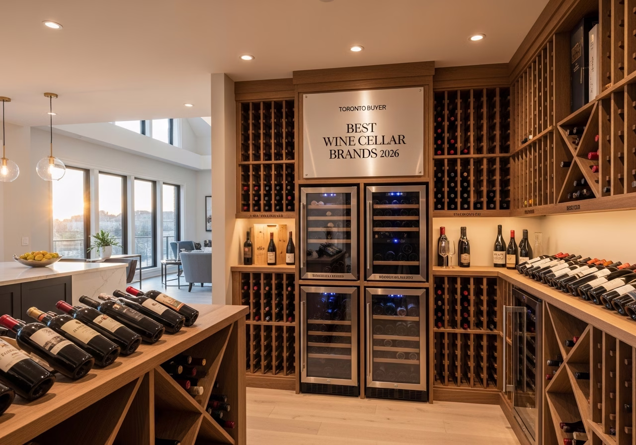 Best Wine Cellar Brands โ finished result in a Toronto or GTA home by RenoHouse