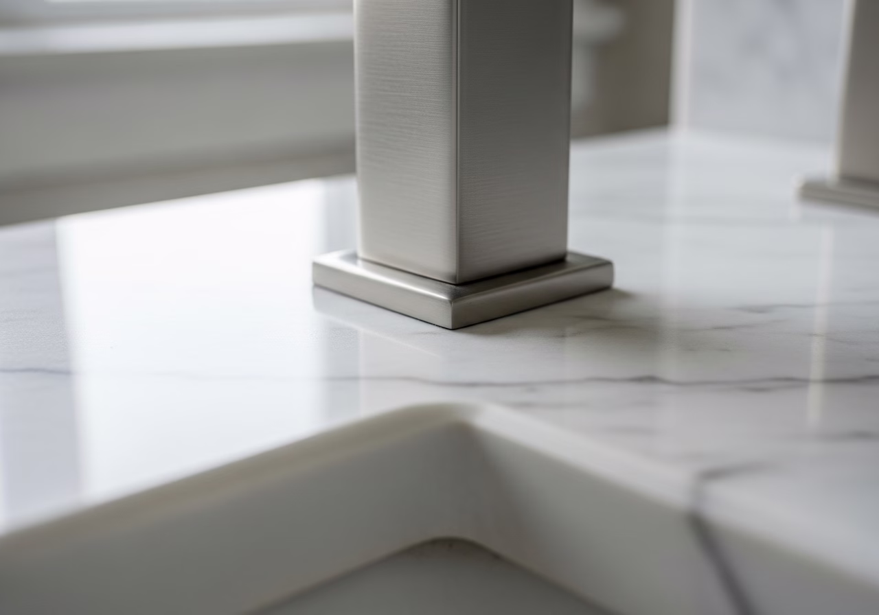 Built โ close-up of professional workmanship in a Toronto-area home
