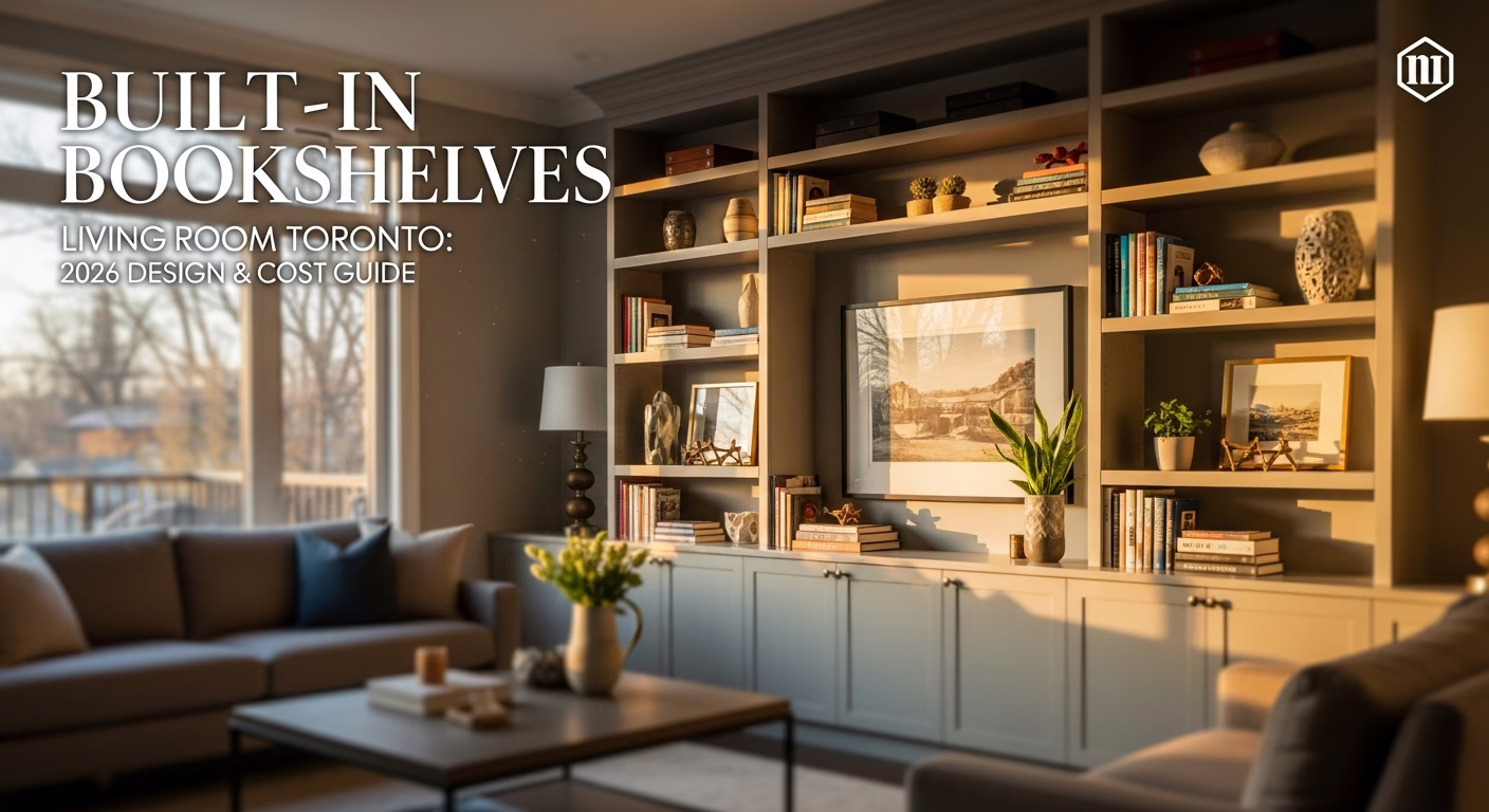 Built-In Bookshelves Living Room Toronto: 2026 Design & Cost Guide