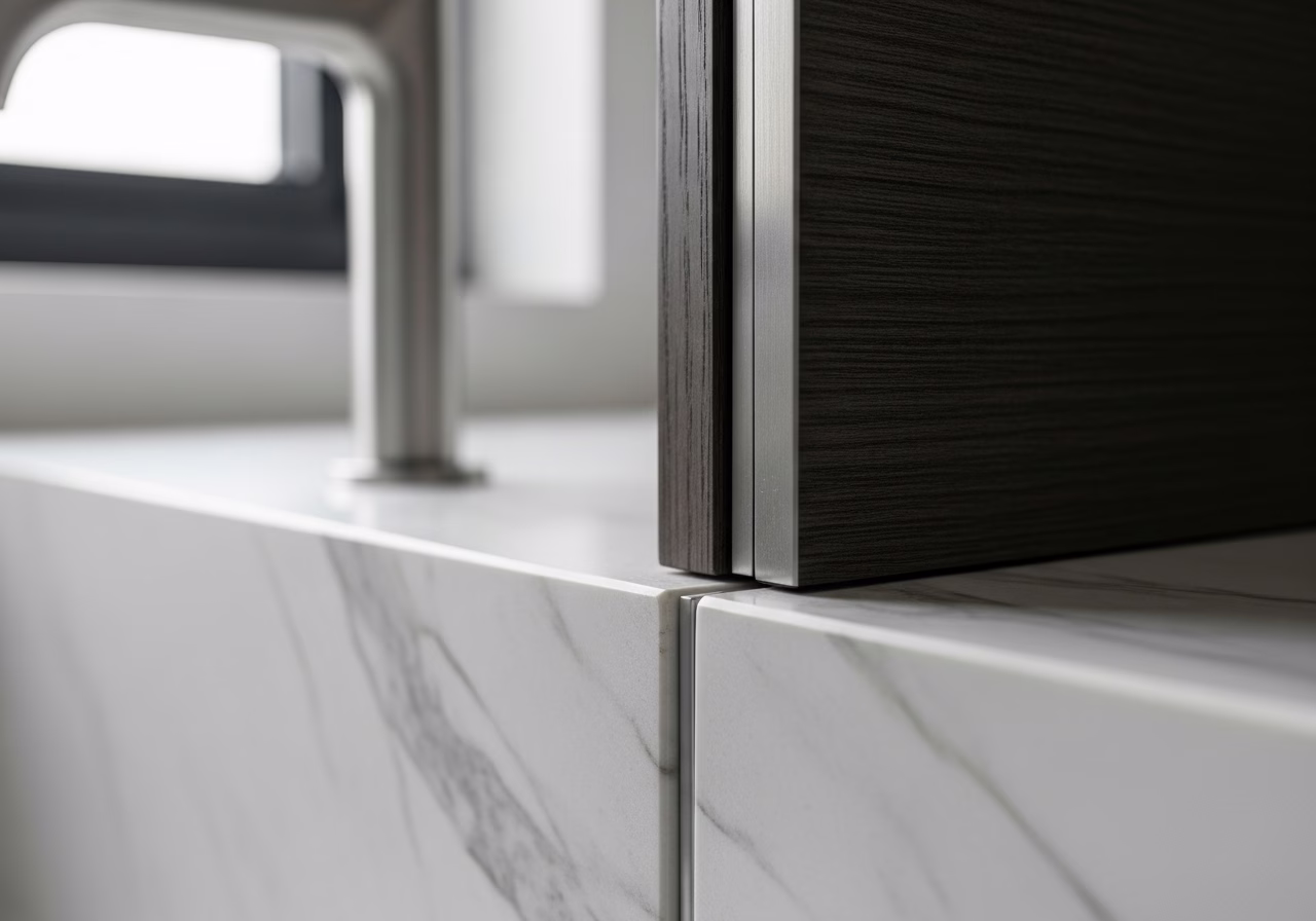 Built-Ins and Millwork — close-up of professional workmanship in a Toronto-area home