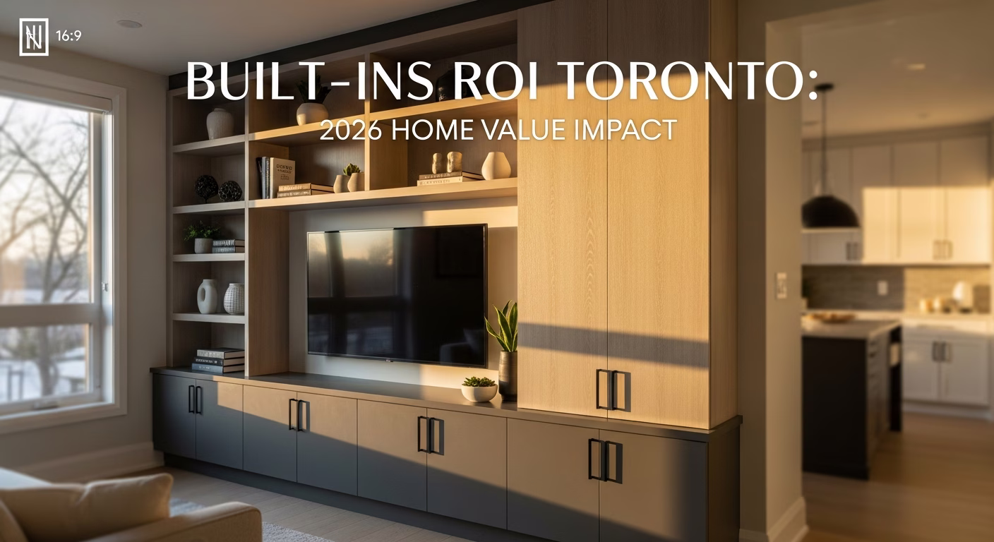 Built-Ins ROI Toronto: 2026 Home Value Impact