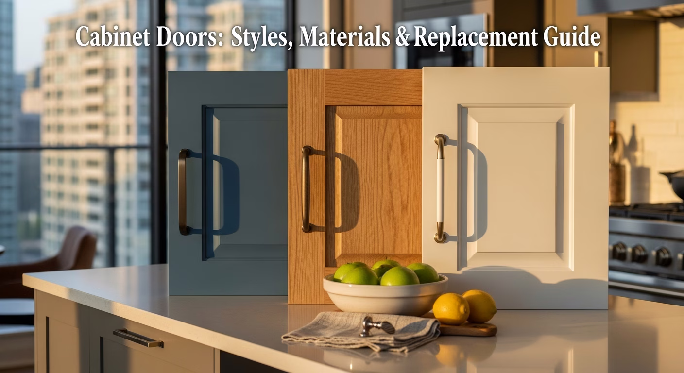 Cabinet Doors: Styles, Materials & Replacement Guide