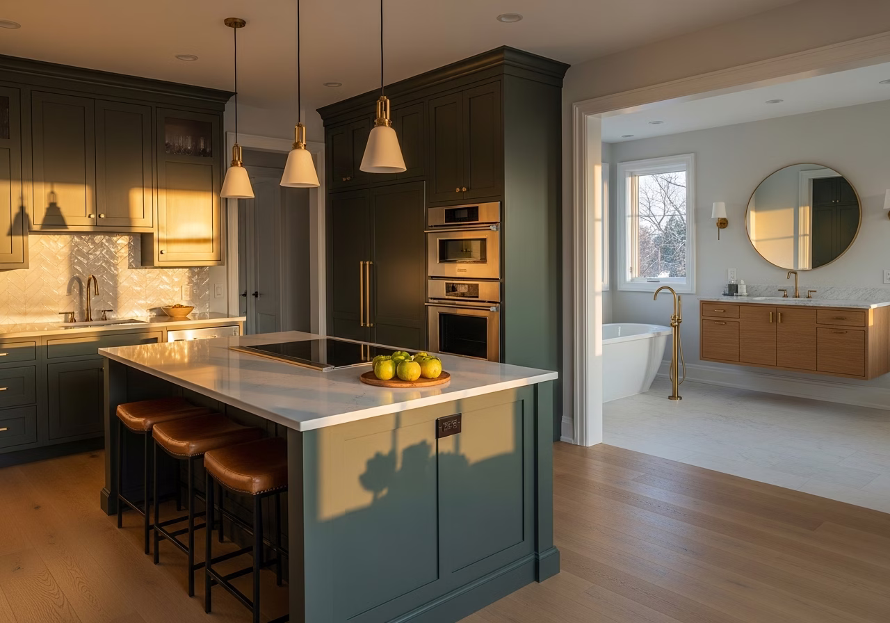 Cabinet Refacing vs Refinishing — finished result in a Toronto or GTA home by RenoHouse