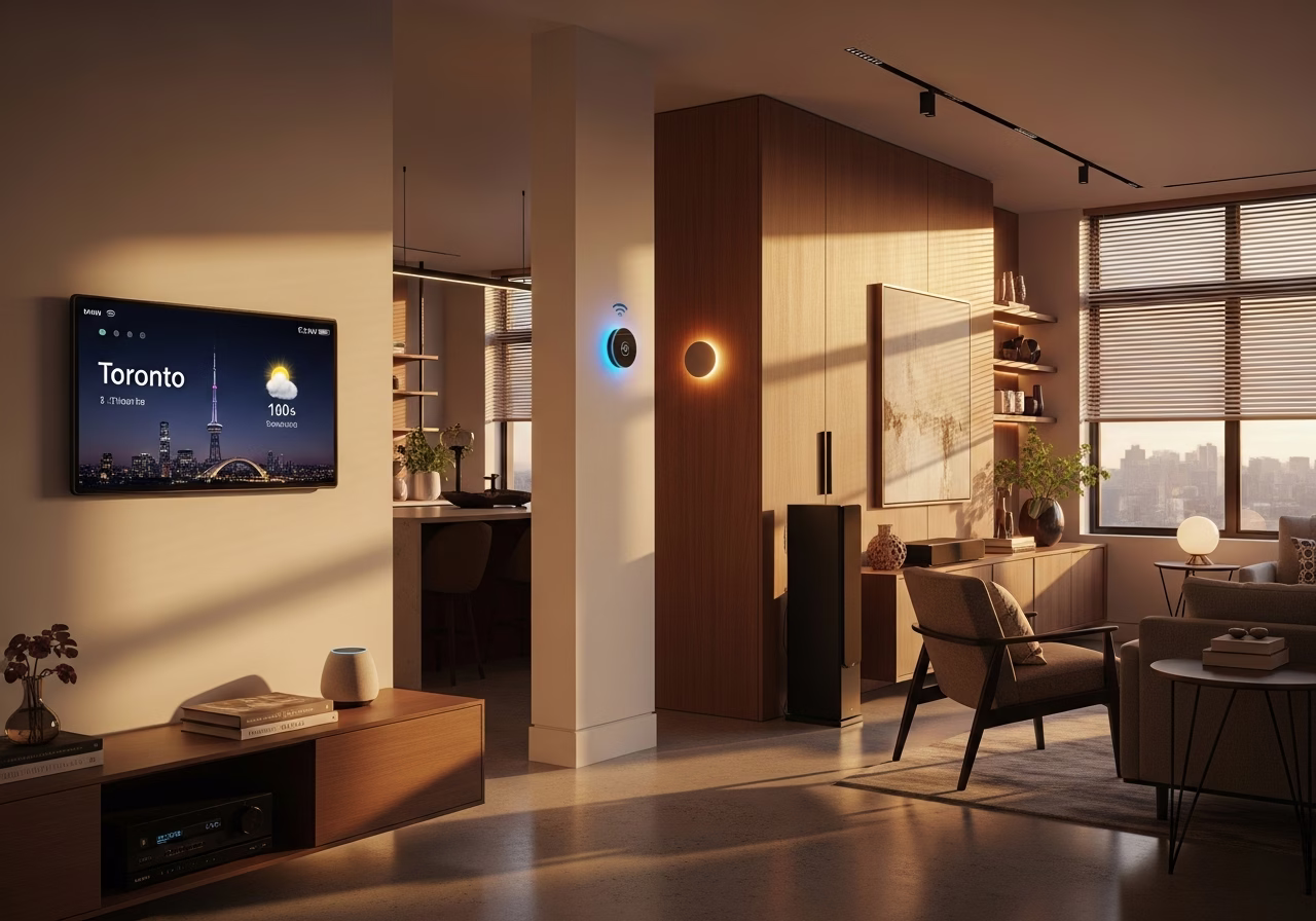 Integrating CCTV, Ring and Nest with Your Toronto Home — finished result in a Toronto or GTA home by RenoHouse