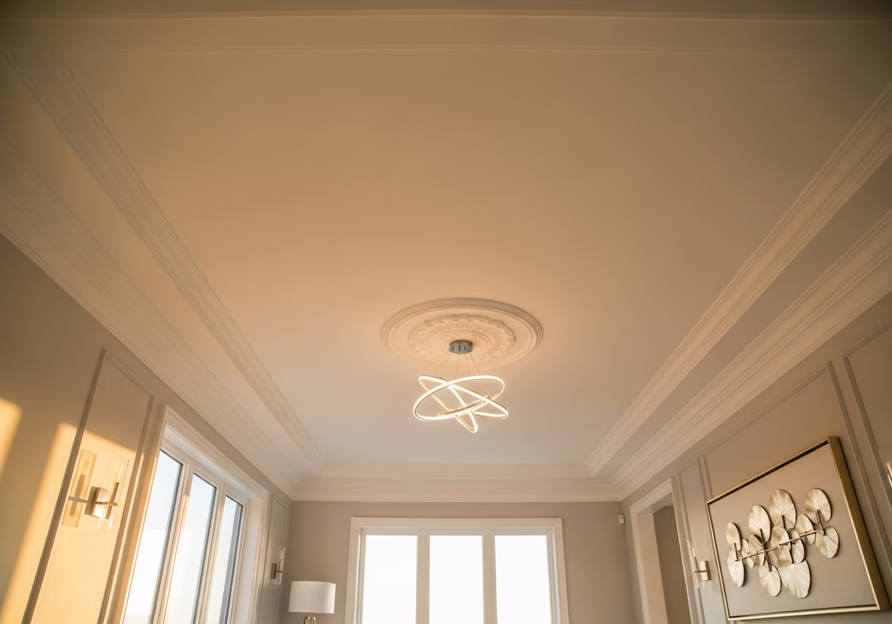 Ceiling Texture Options — finished result in a Toronto or GTA home by RenoHouse