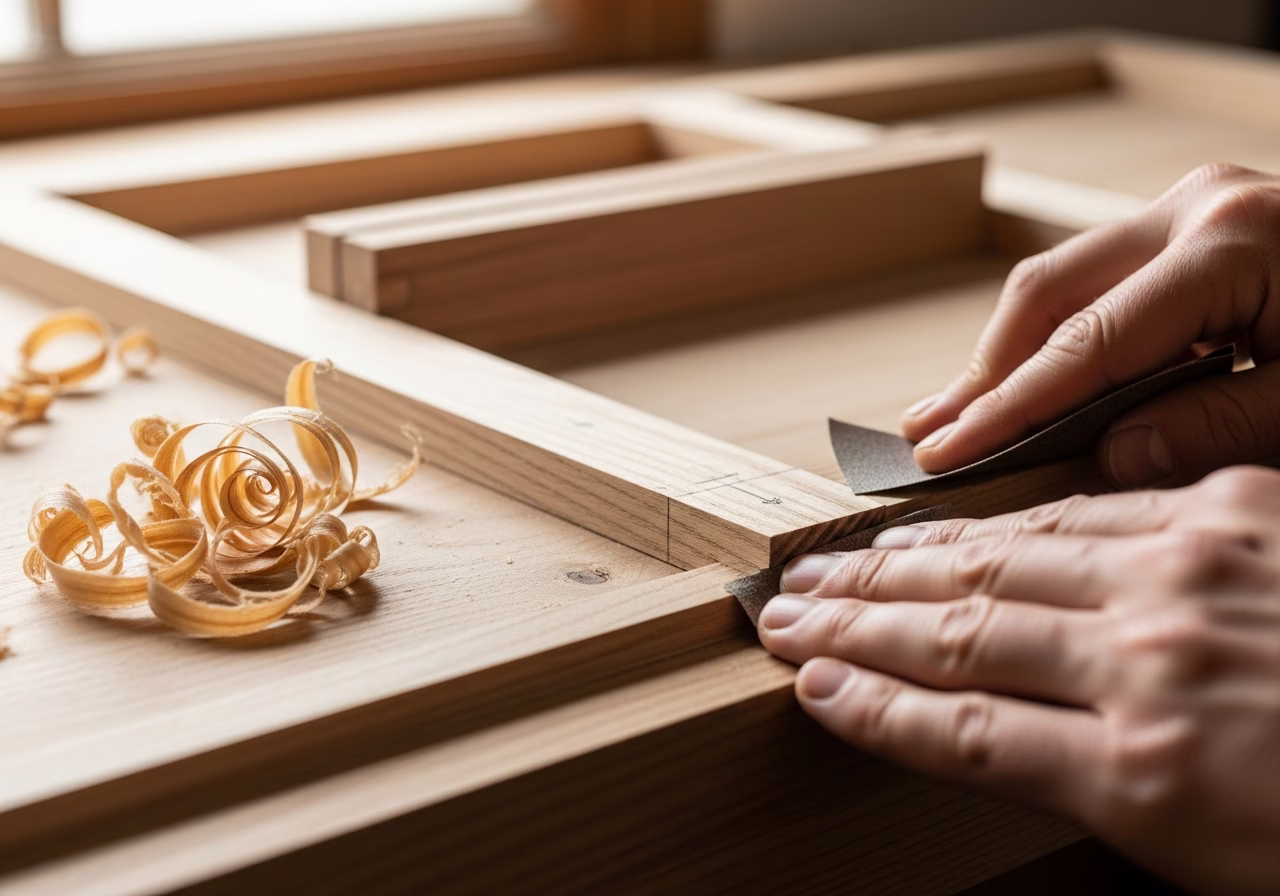 Cheap Countertops — close-up of professional workmanship in a Toronto-area home