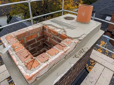 Chimney Mortar Deterioration in Toronto: Freeze-Thaw, Lime vs Portland, and Why Heritage Chimneys Fail