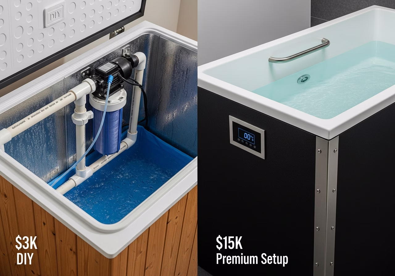 Cold Plunge — close-up of professional workmanship in a Toronto-area home
