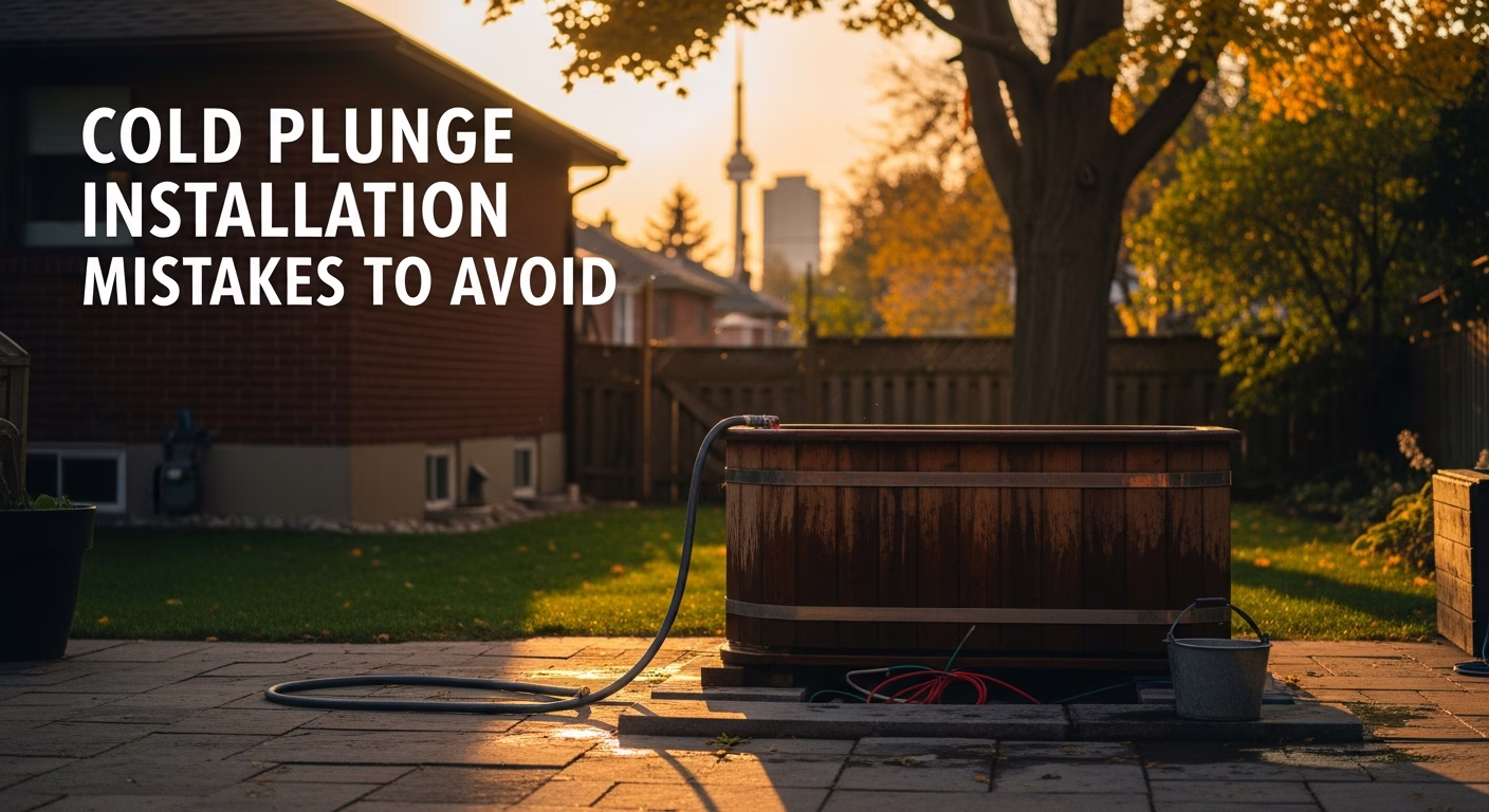 Cold Plunge Installation Mistakes to Avoid