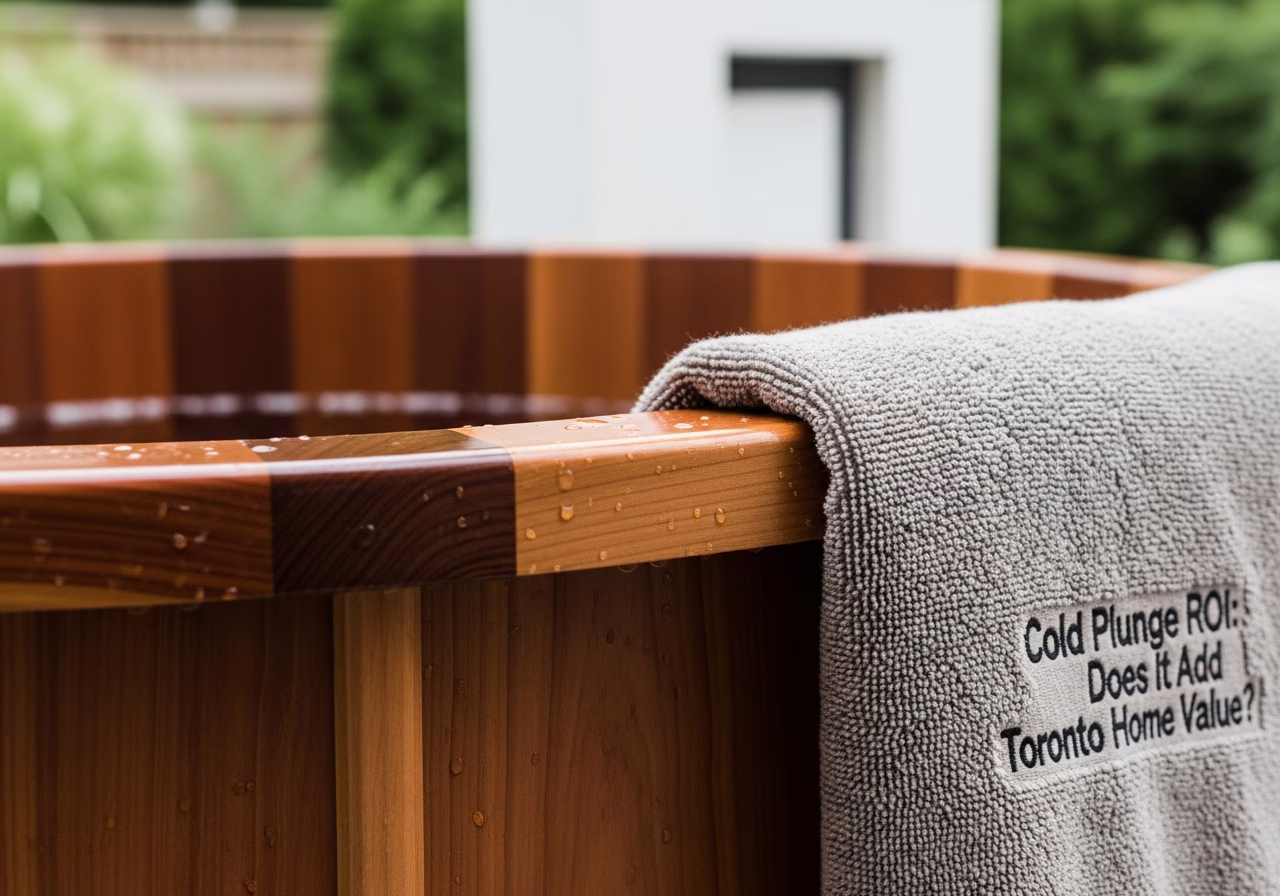 Cold Plunge ROI โ close-up of professional workmanship in a Toronto-area home