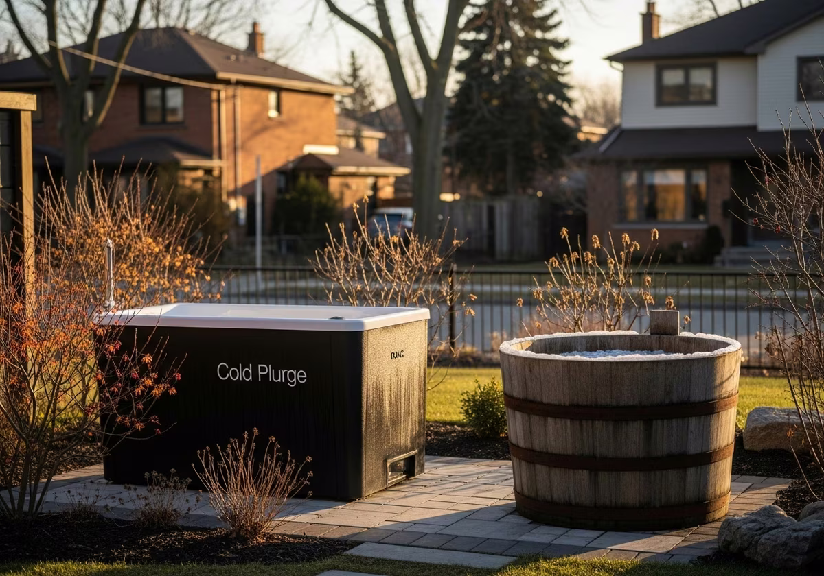 Cold Plunge vs Ice Bath — finished result in a Toronto or GTA home by RenoHouse