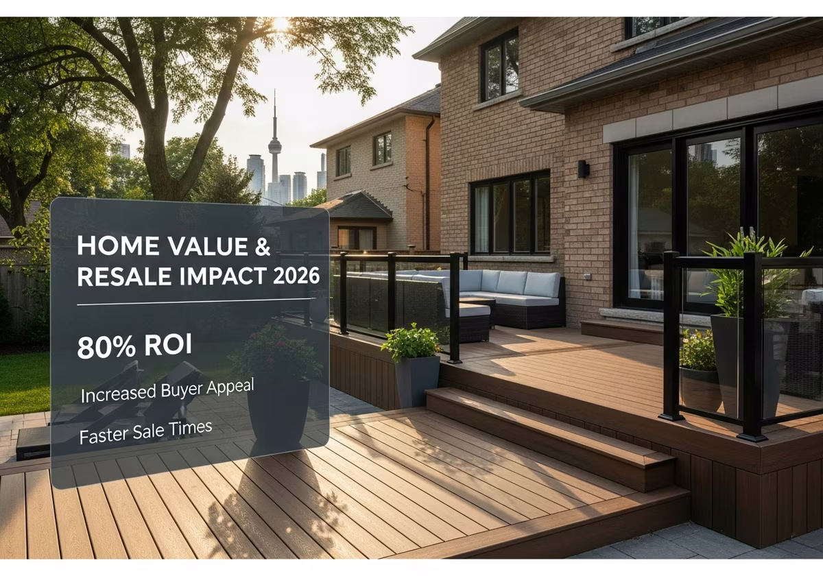 Composite Deck ROI β finished result in a Toronto or GTA home by RenoHouse